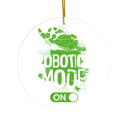 Robot Robotics Engineer Robotics Ceramic Ornaments