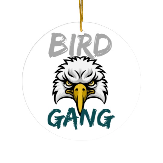 Eagle Bird Gang Funny Philadelphia Ceramic Ornaments