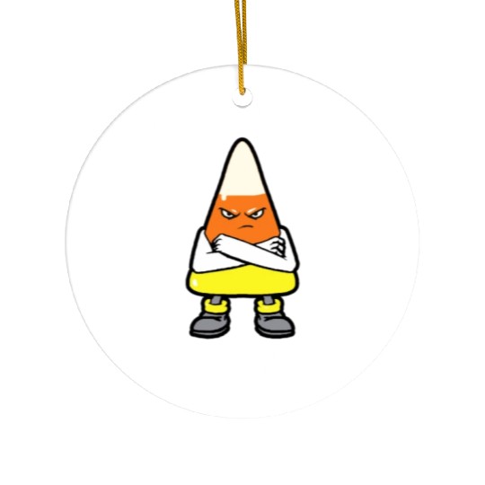 candy corn Funny Ceramic Ornaments