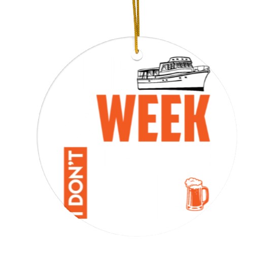 I don't give a ship cruise vacation spring break Ceramic Ornaments