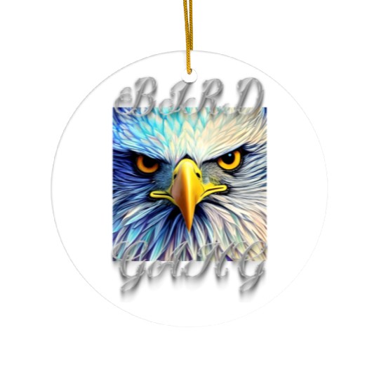 BIRD GANG Ceramic Ornaments