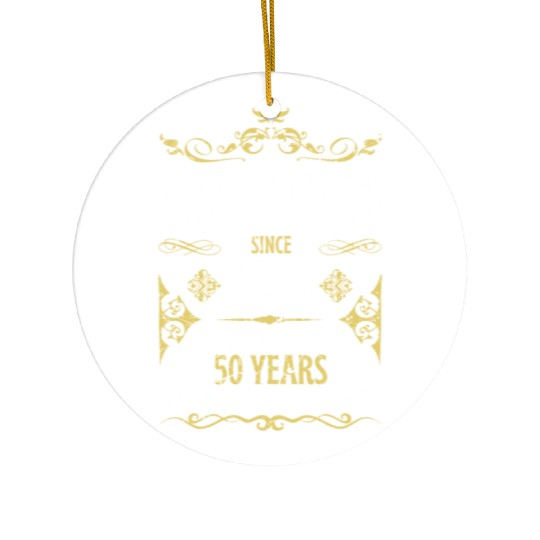 50th Birthday Vintage 1973 Ceramic Ornaments