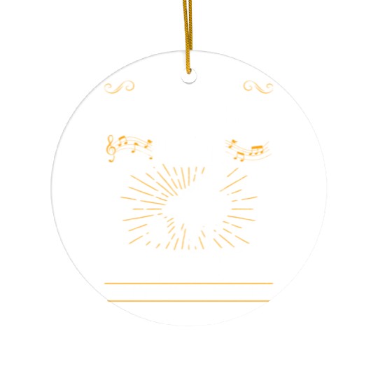 Yes I Have A Retirement Plan Piano Player - Pianis Ceramic Ornaments