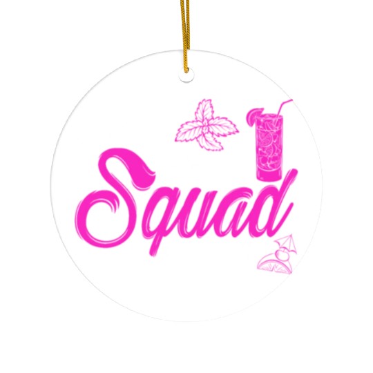 Spring Break Squad 2023 Vacation Spring Break Ceramic Ornaments