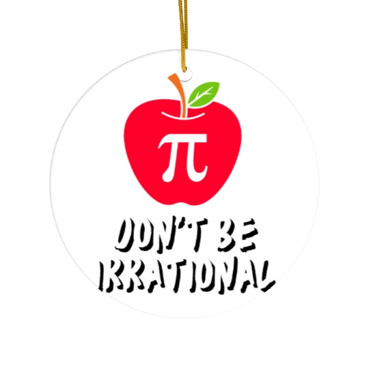 Pi Day 8 Ceramic Ornaments