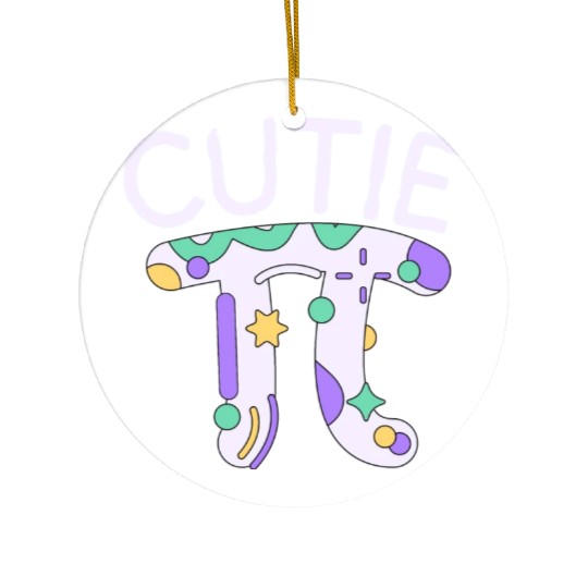Pi Day 9 Ceramic Ornaments