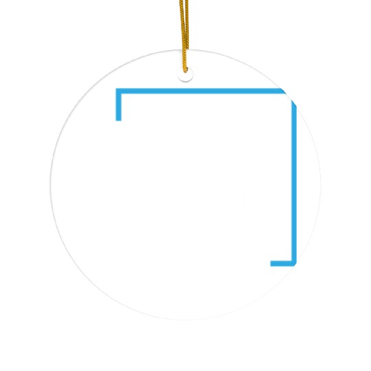 Be unique and creative Think Outside the box Ceramic Ornaments