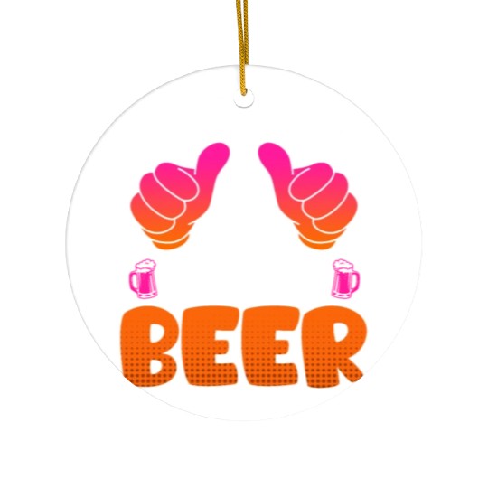 This girl needs a beer vacation Spring Break Ceramic Ornaments