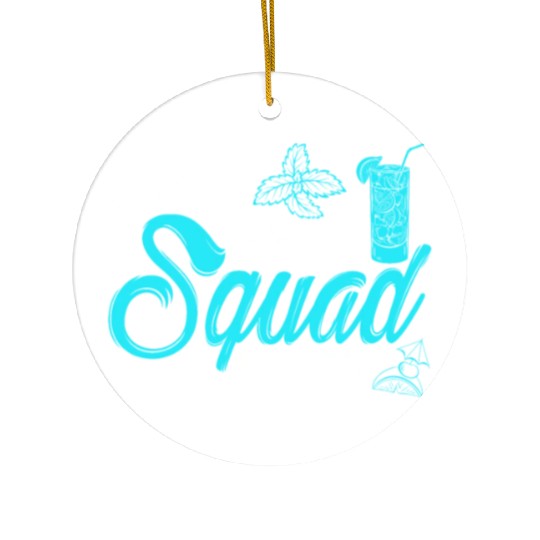 Spring Break Squad 2023 Vacation Spring Break Ceramic Ornaments