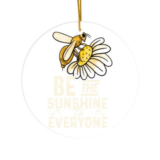 Beekeeper and Plant Lover Gift Ceramic Ornaments