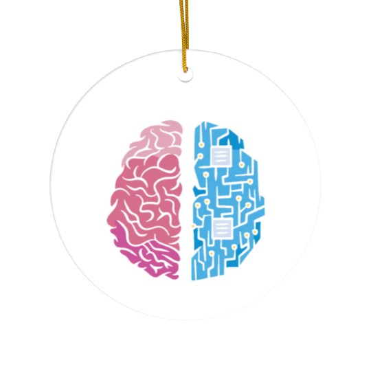 I'm Better Than AI Artificial Intelligence Robot Ceramic Ornaments