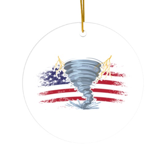 Storm Chaser Ceramic Ornaments
