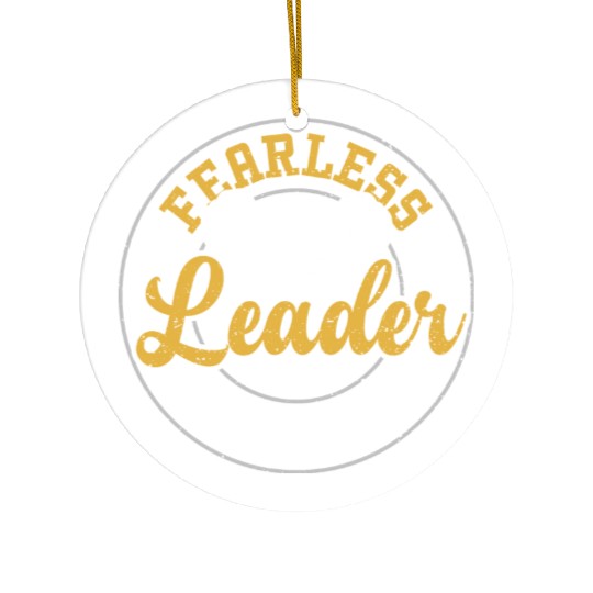 Fearless Leader - Gym Ceramic Ornaments