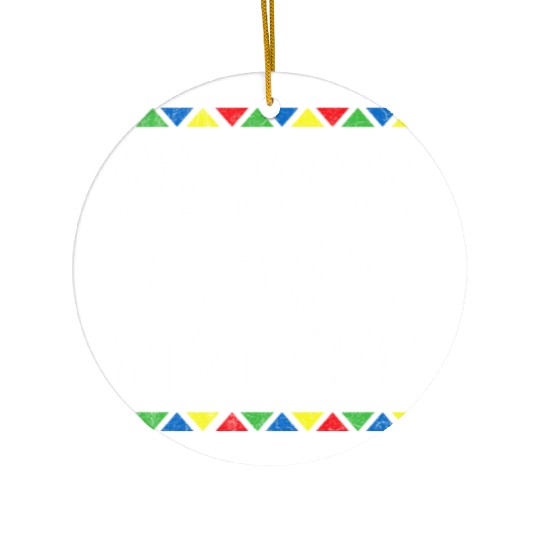 African American History Funny 2023 Ceramic Ornaments