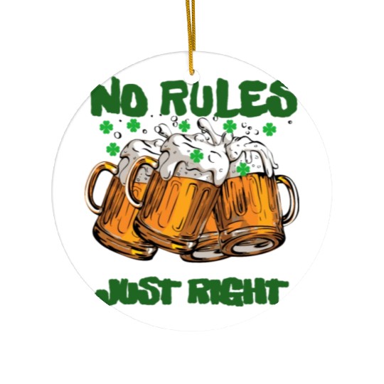 st paddy funny day, green beer Irish day Ceramic Ornaments