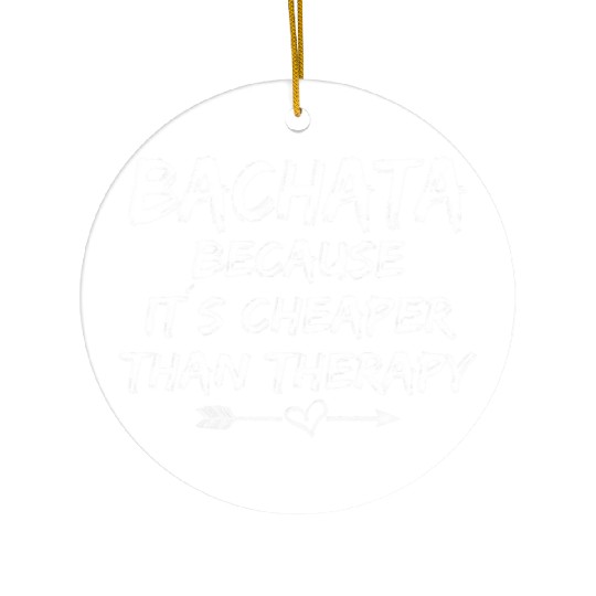 Funny bachata saying outfit dance class bachata da Ceramic Ornaments