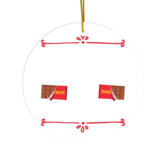 will trade students for chocolate. Ceramic Ornaments