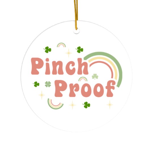 Patrick s Sublimation Ceramic Ornaments