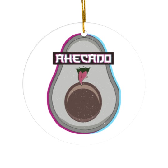 Avocado - Anime hen Ceramic Ornaments