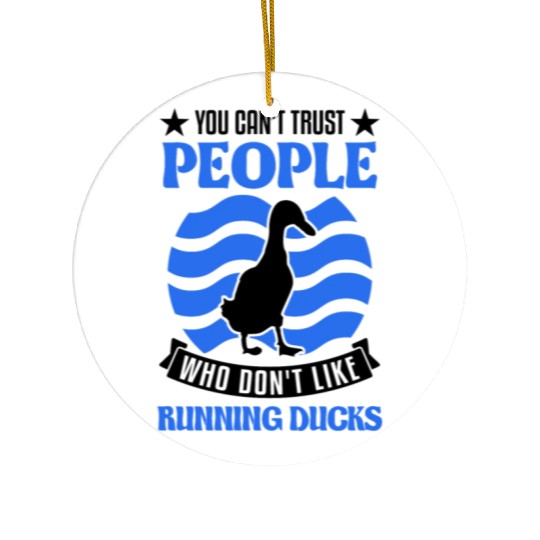Indian Runner Gift Running Duck Ceramic Ornaments
