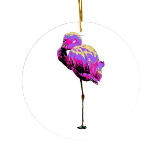 flamingo Ceramic Ornaments