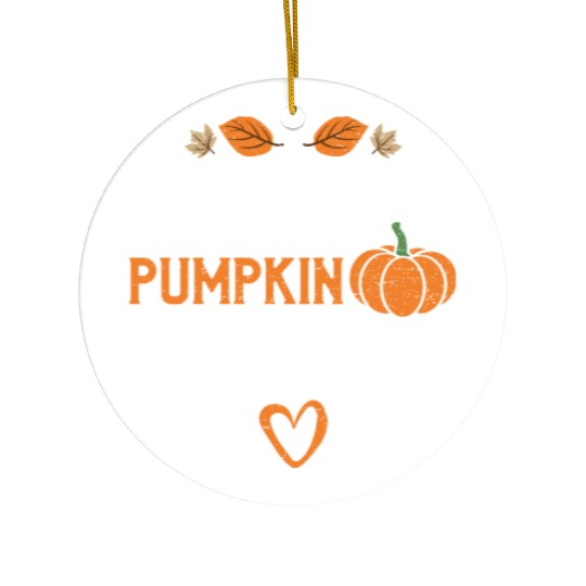 Owl With Pumpkin - Pumpkin Ceramic Ornaments