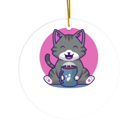 Handcrafted by Society Introvert Sayings Antisocia Ceramic Ornaments