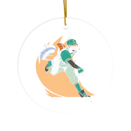 Baseball Player Baseball Coach Baseball Pitcher Ceramic Ornaments