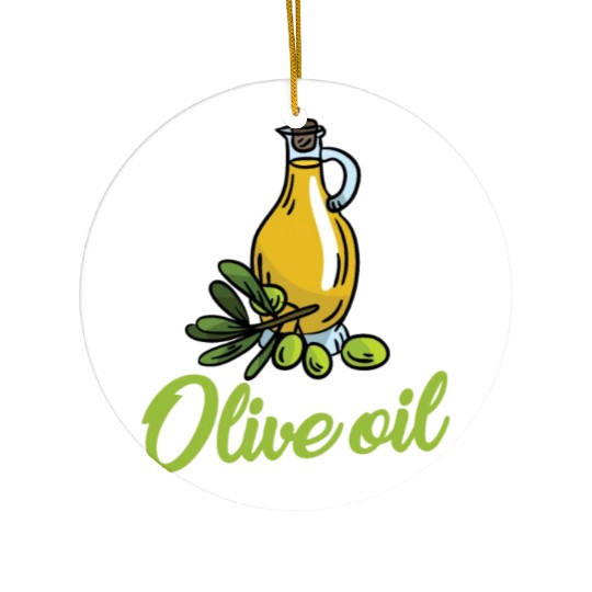 Olive Oil Ceramic Ornaments