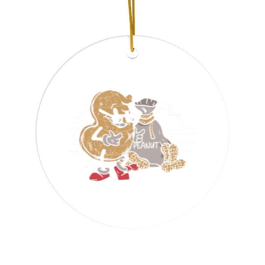 My Allergy My Safety Peanut Allergic Ceramic Ornaments