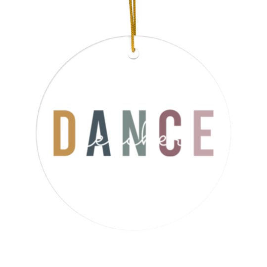 Dance Teacher Retro Ceramic Ornaments Ballet Dance