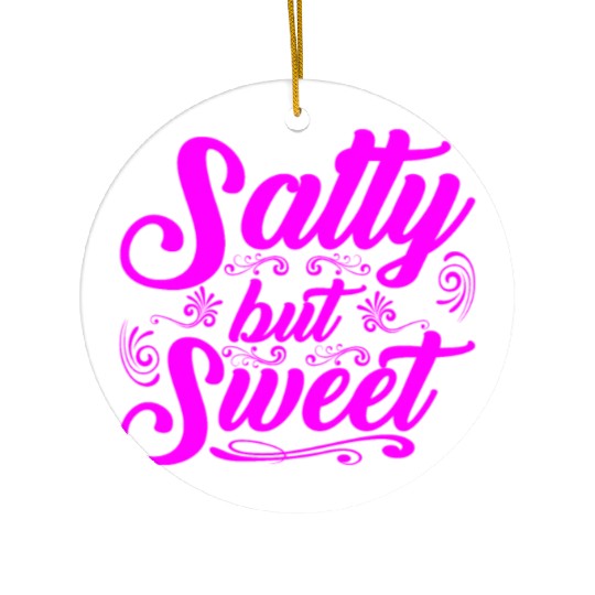 Salty but Sweet 12 Ceramic Ornaments