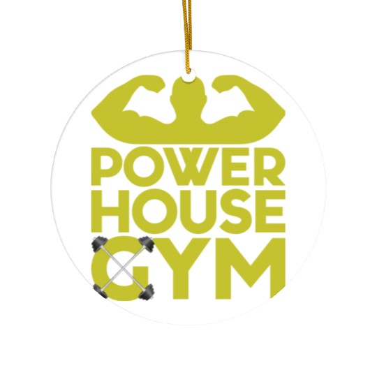 Powerhouse Gym Ceramic Ornaments