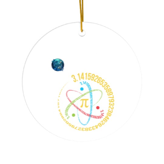 Pi Day Birthday Baby Born on Pi Day Pisces Ceramic Ornaments
