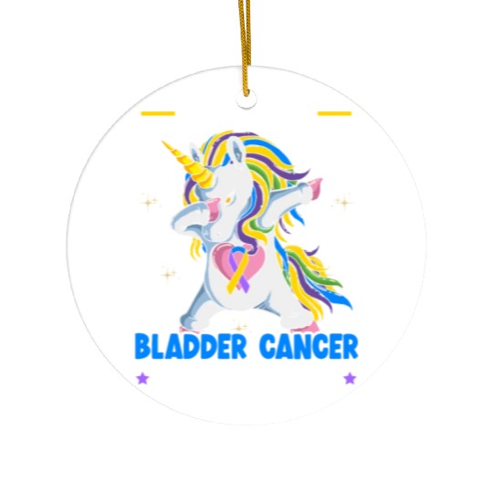 Bladder Cancer Warrior Bladder Cancer Awareness Ceramic Ornaments