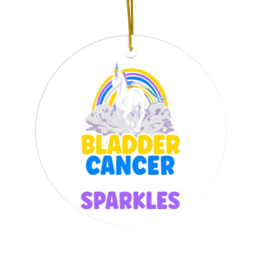 Bladder Cancer Warrior Bladder Cancer Awareness Ceramic Ornaments