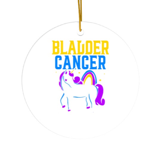 Bladder Cancer Warrior Bladder Cancer Awareness Ceramic Ornaments