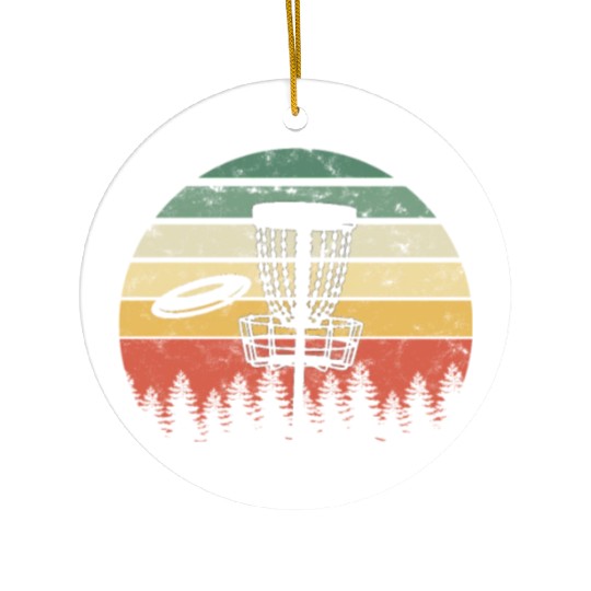 Ultimate Frisbee Importanter Disc Golf Ultimate Ceramic Ornaments