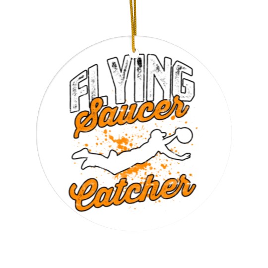 Ultimate Frisbee Importanter Disc Golf Ultimate Ceramic Ornaments