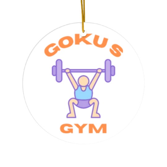 Goku S Gym Ceramic Ornaments