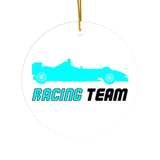 Racing Team Ceramic Ornaments