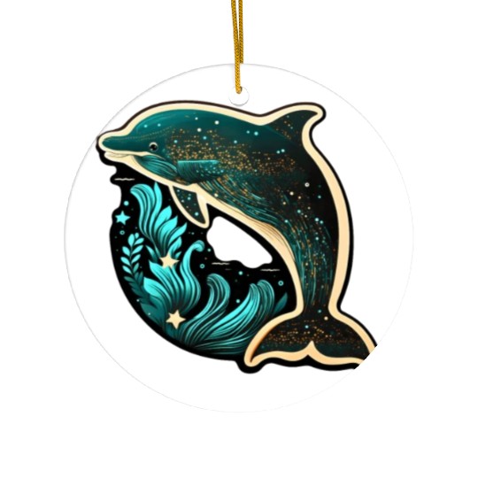 Dolphin Ceramic Ornaments