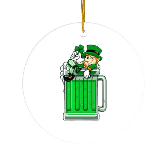 Magically Delicious idea St Patricks Day Drinking Ceramic Ornaments