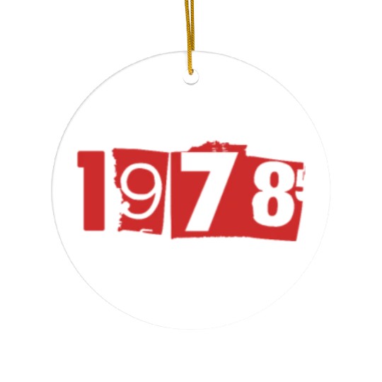 1978 Ceramic Ornaments