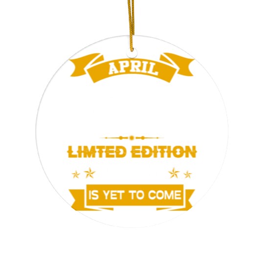 April 1966 Birthday Surprise Ceramic Ornaments