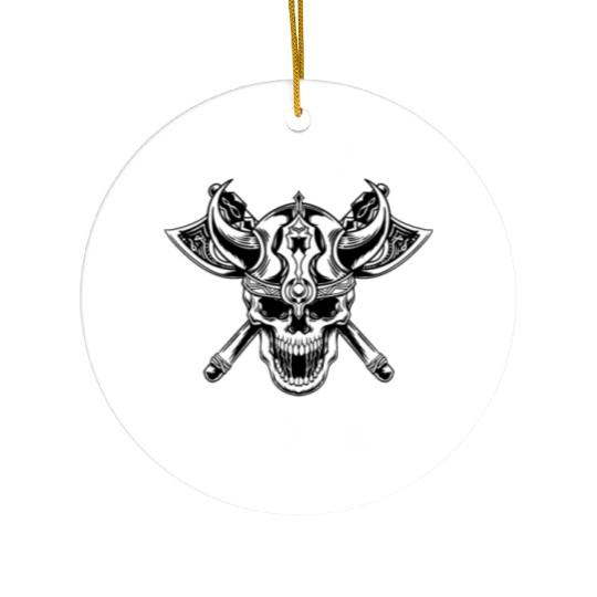 Until Valhalla Ceramic Ornaments