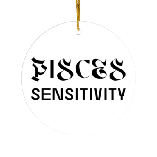Pisces Sensitivity Ceramic Ornaments