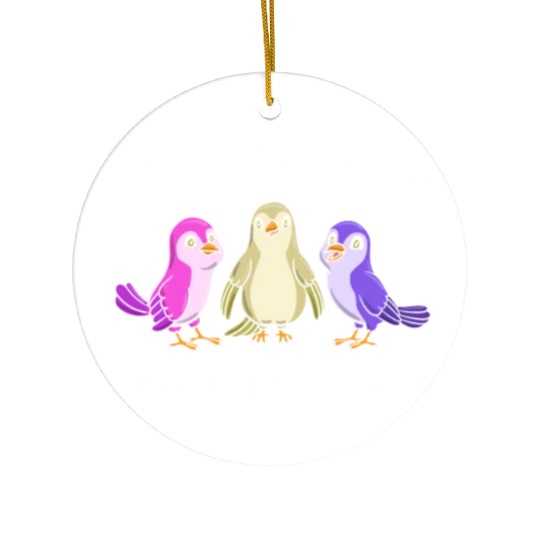 Bird Owner Bird Lover Ornithology Birdwatching Ceramic Ornaments