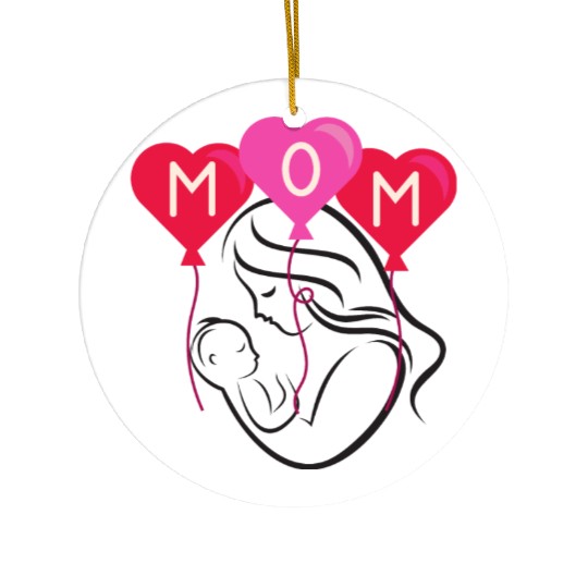 Mothers Day Ceramic Ornaments