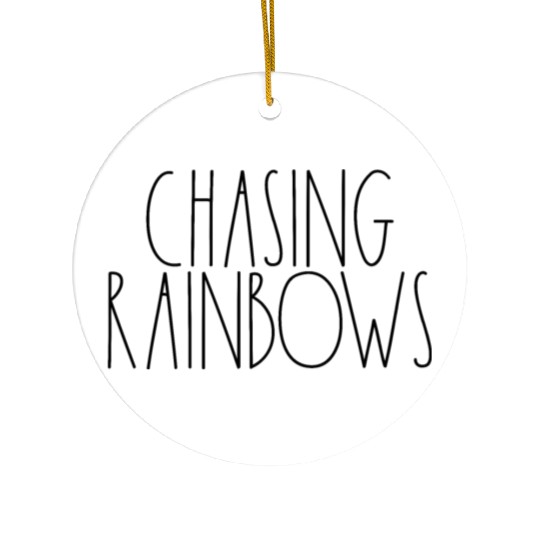 Chasing Rainbows Rae Dunn Inspired Minimalist Ceramic Ornaments